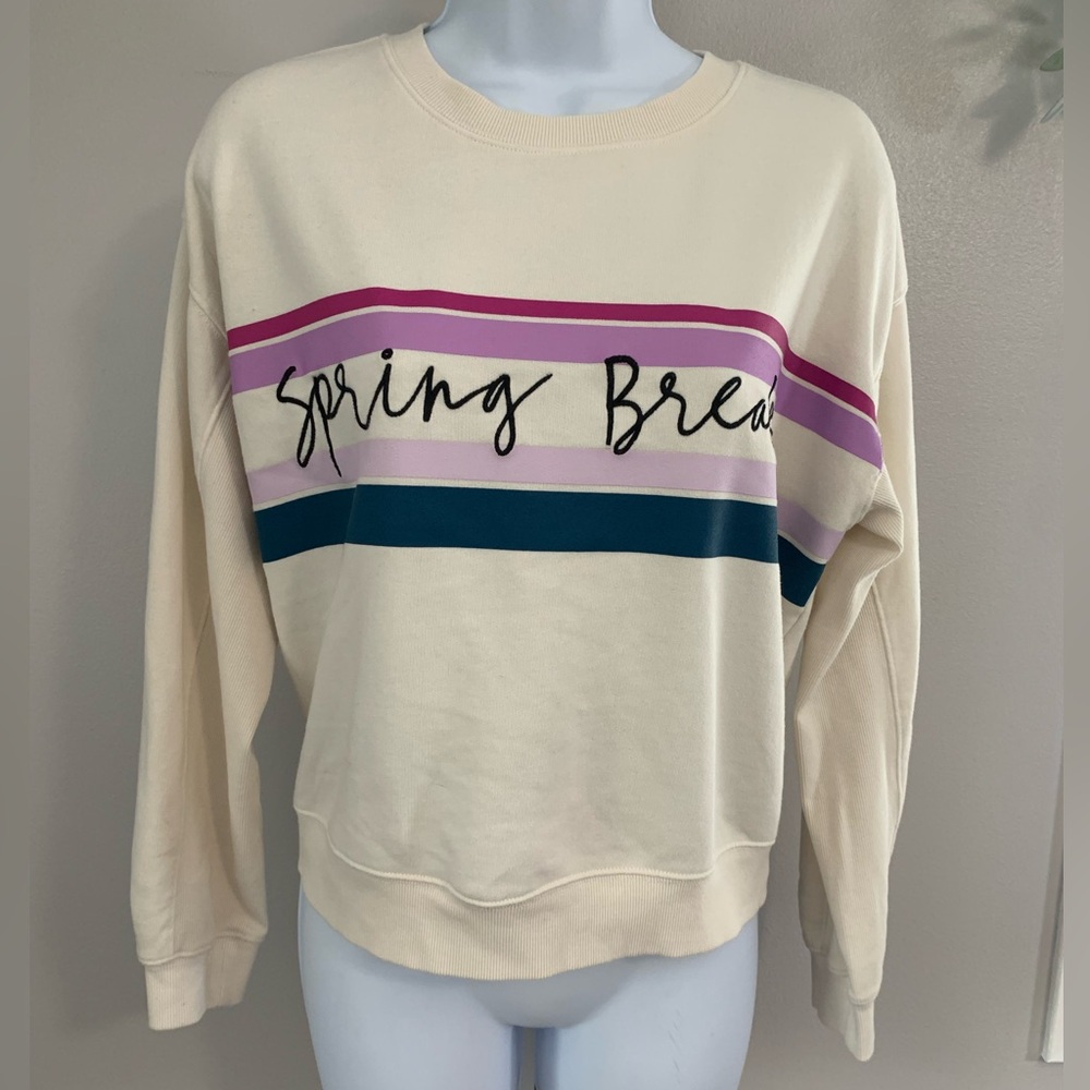 Lou & Grey Cream Sweatshirt